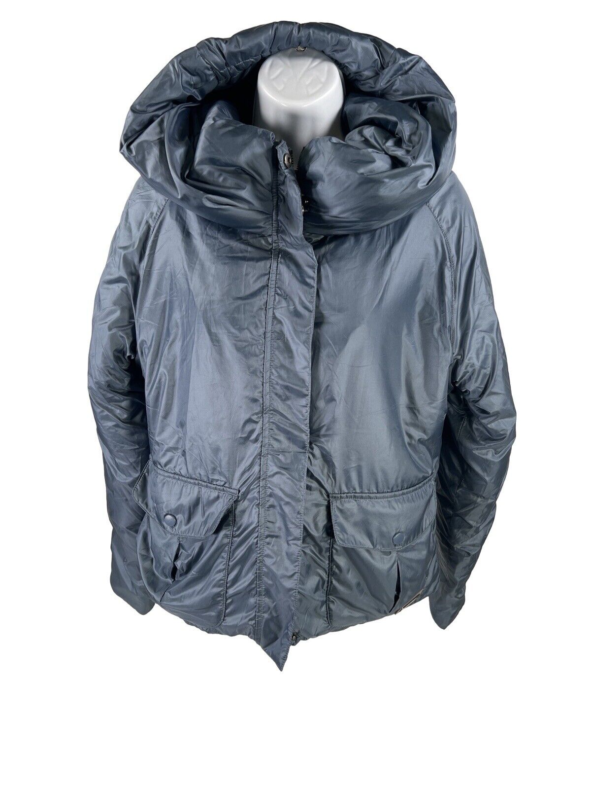 Merrell Abrigo de invierno acolchado Opti Warm con capucha azul para mujer - M