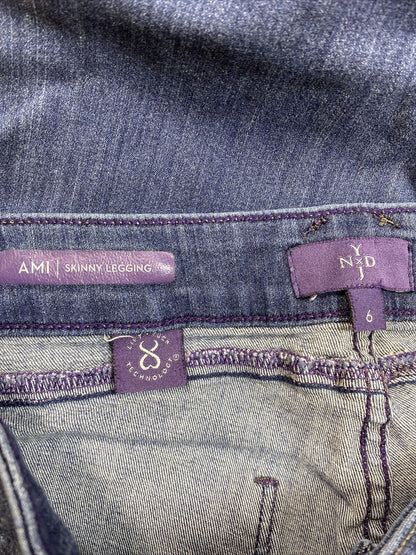 Not Your Daughters Jeans Vaqueros ajustados AMI con lavado medio para mujer - 6