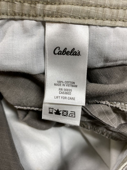 Cabela's Men's Gray Classic Fit Cargo Pants - 40x32