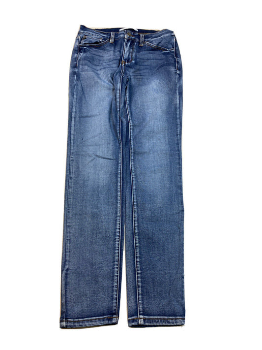Kancan Women's Medium Wash Skinny Denim Jeans - 7/27