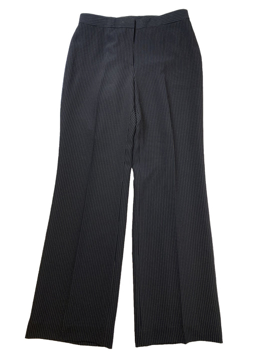 NEW Tahari Women's Black Striped Dress Pants - 10