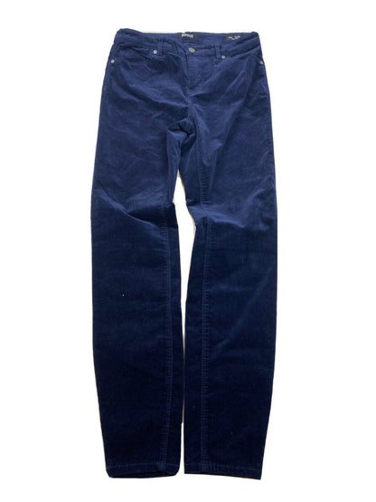 NEW Buffalo Women's Blue Slim and Sculpt Skinny Corduroy Pants Sz 6/28