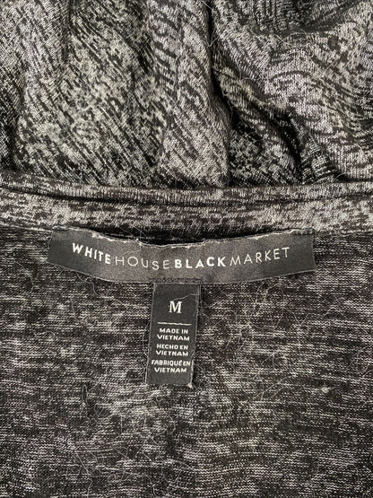 Camiseta negra sin mangas con cuello en V para mujer White House Black Market - M