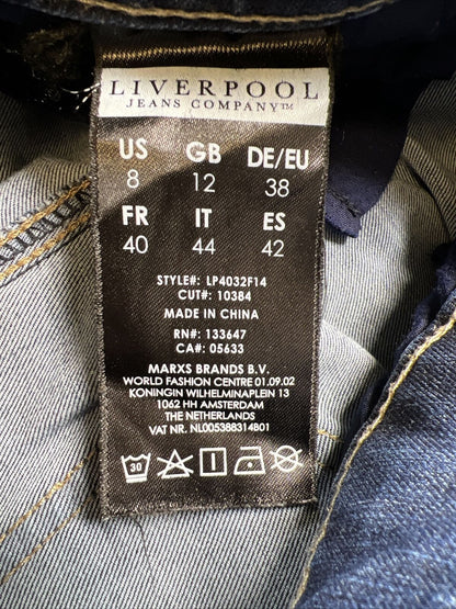Liverpool Women's Medium Wash Bootcut Denim Jeans - 8