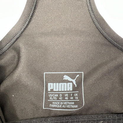 NEW Puma Women's Black Shapewear Training Sports Bra - XL