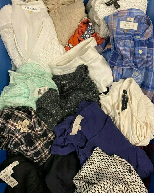 10PC Clothing Reseller Online Selling Lot/Box of Wholesale Clothes