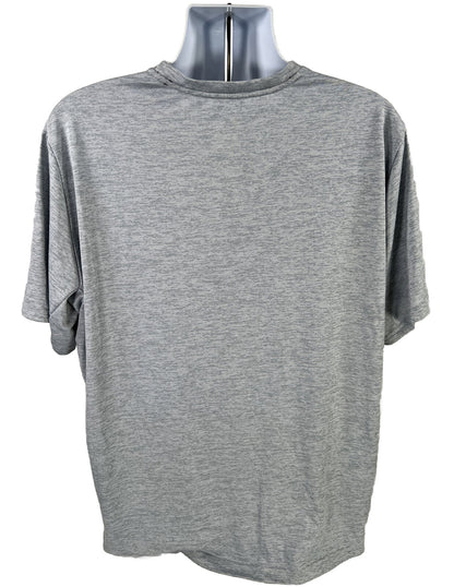Nike Men's Gray Dri-Fit Short Sleeve Training Shirt - XXL