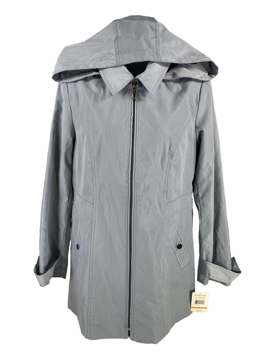 NUEVA chaqueta ligera de poliéster azul Winter Fog de Breckenridge para mujer - S