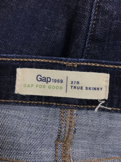 GAP 1969 Women's Dark Wash Stretch True Skinny Jeans - 27 R