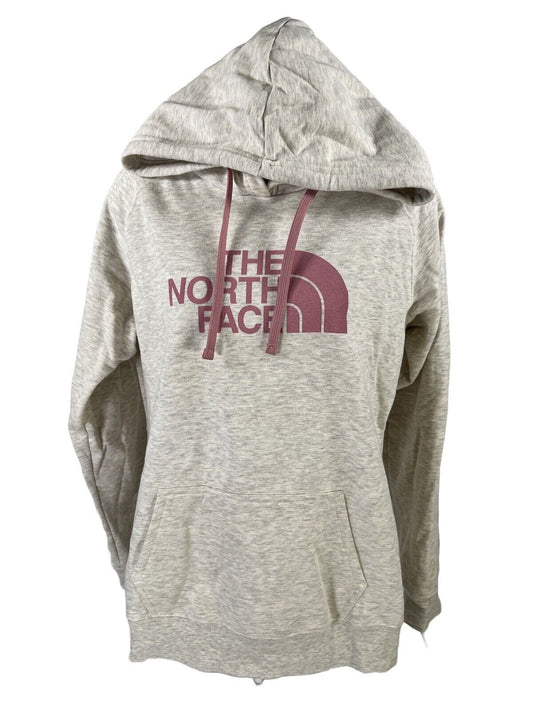 The North Face Women's Ivory Graphic Logo Pullover Hoodie - M