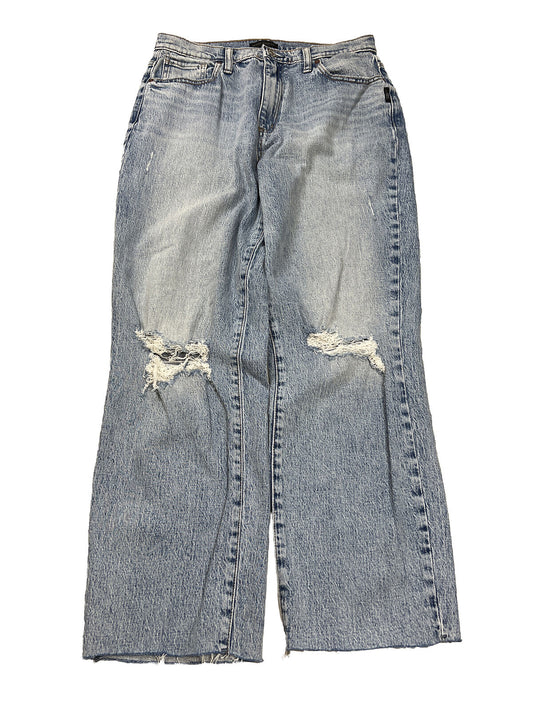 Silver Jeans Vaqueros rectos muy deseables con lavado claro para mujer - 30