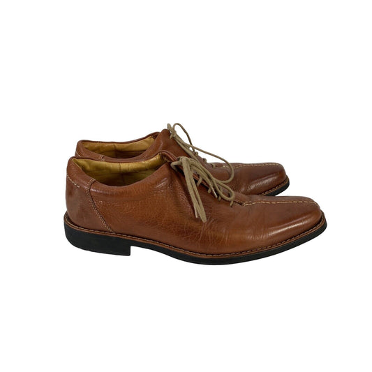Sandro Men's Brown Leather Oxford Dress Shoes - 10D