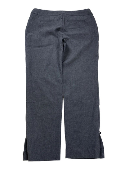 Chico's Pantalones elásticos recortados grises para mujer - 1 R/US 8 R