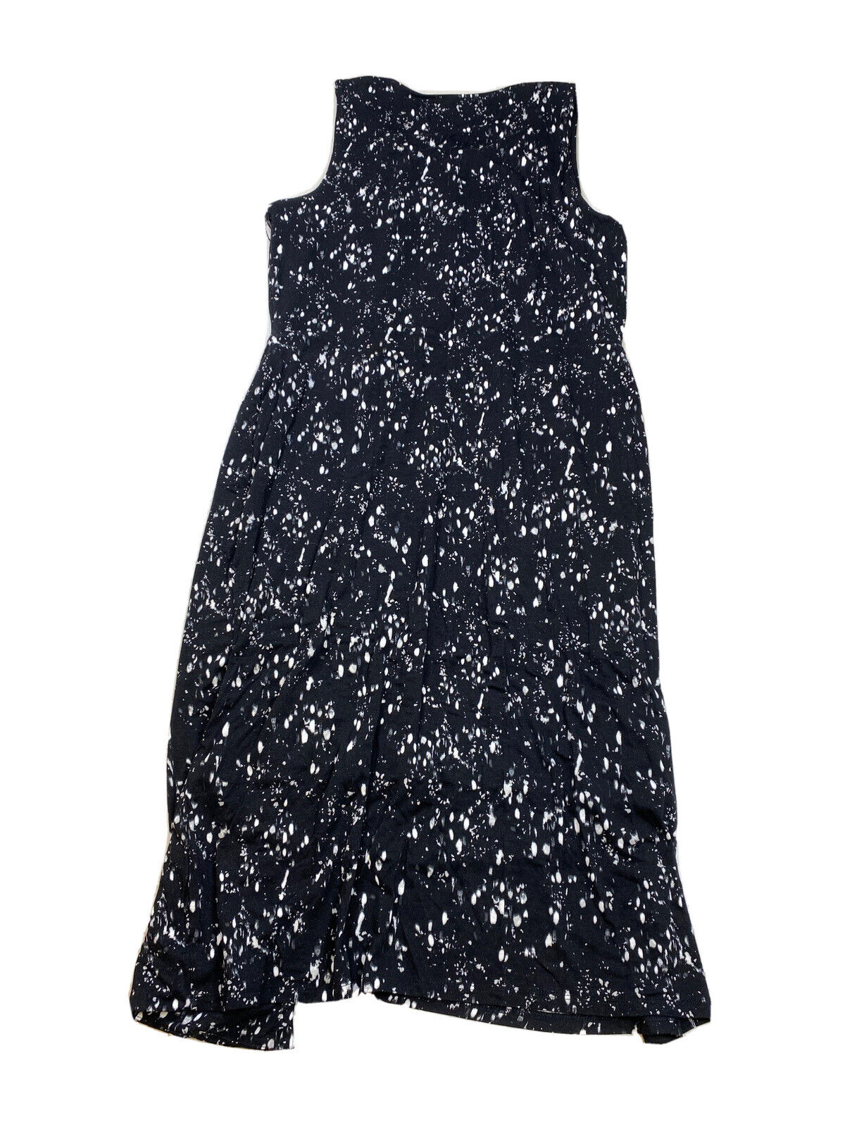 NEW Simply Vera Wang Women's Black Sleeveless Stretch Faux Wrap Dress - M
