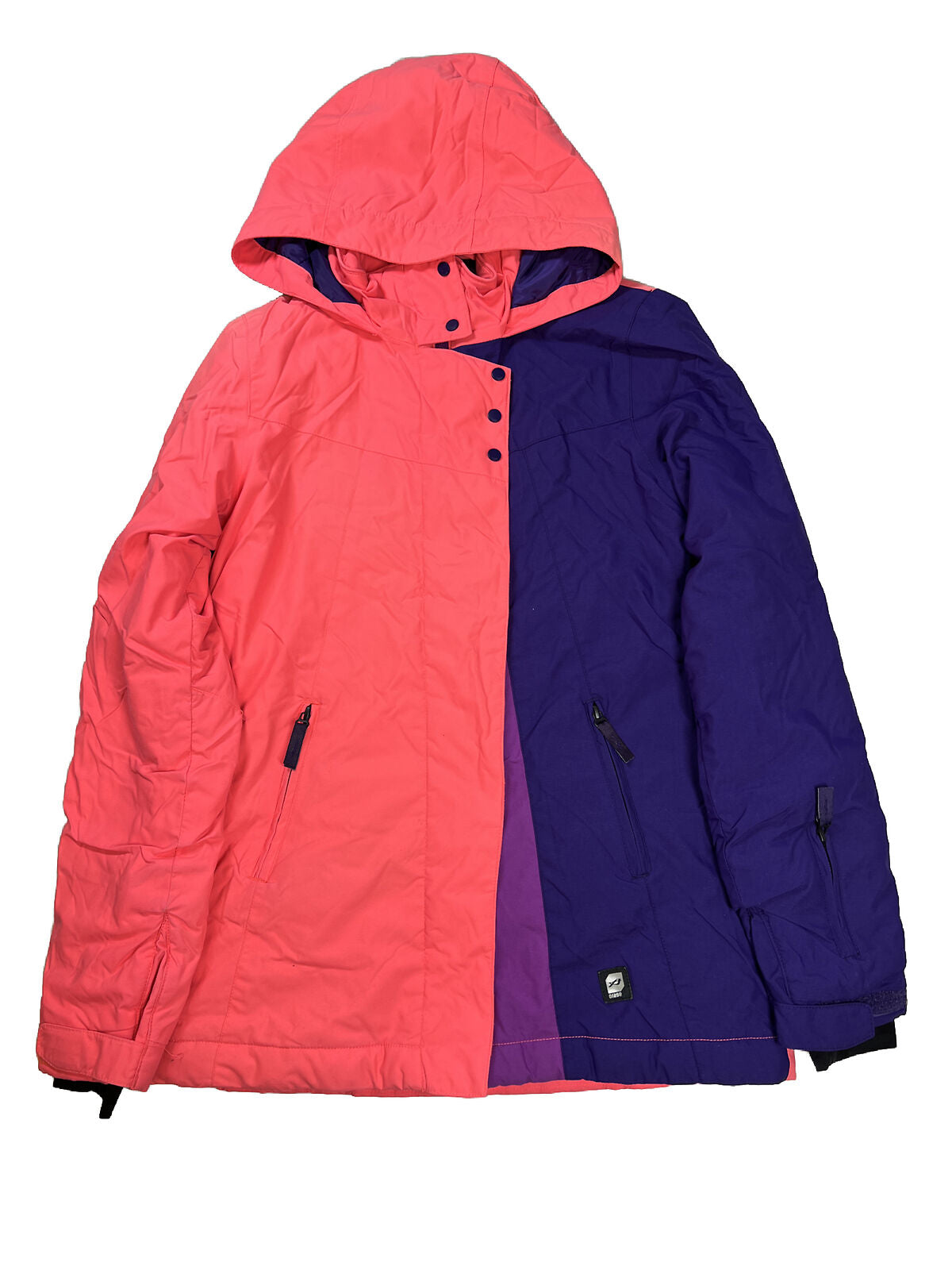Orage Girls Purple/Pink Insulated Winter Ski Jacket - 16