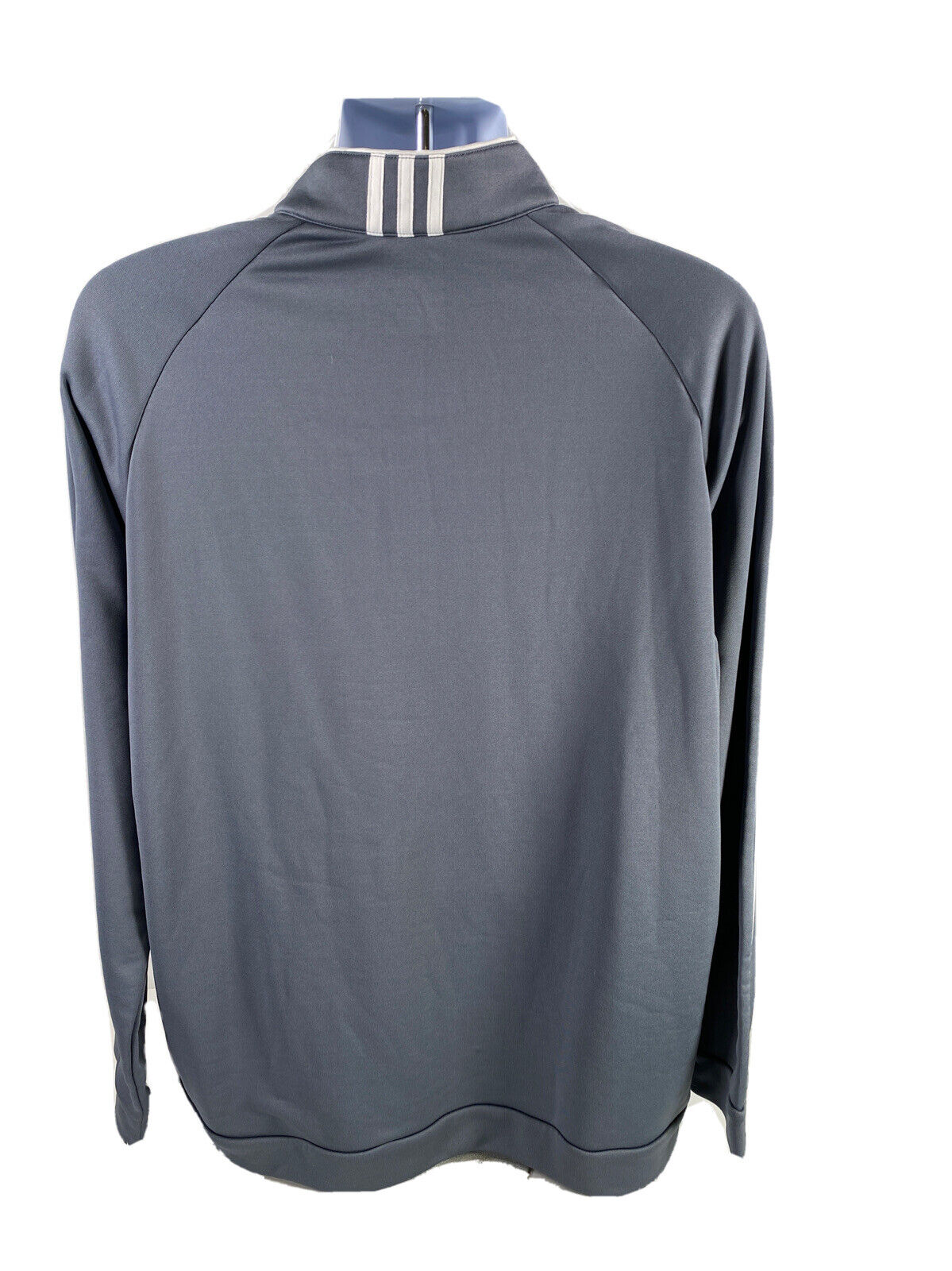 Adidas Men's Gray Climalite 1/2 Zip Pullover Golf Fleece Sweatshirt - XL