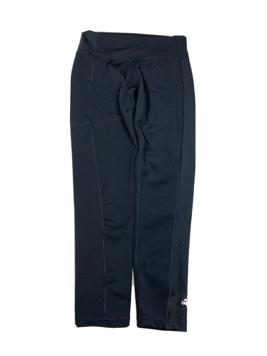 NUEVO Leggings ajustados de talle alto 7/8 negros Adidas para mujer - M