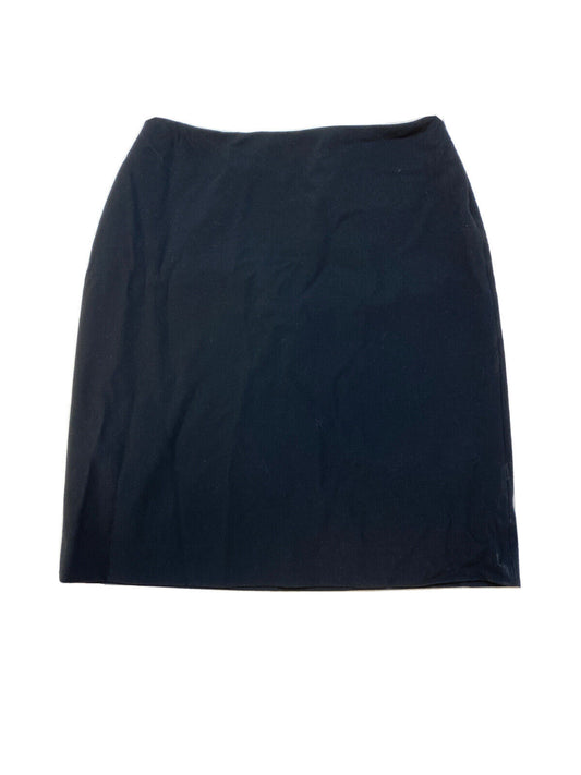 Michael Kors - Falda recta con forro de poliéster negro para mujer, talla 4