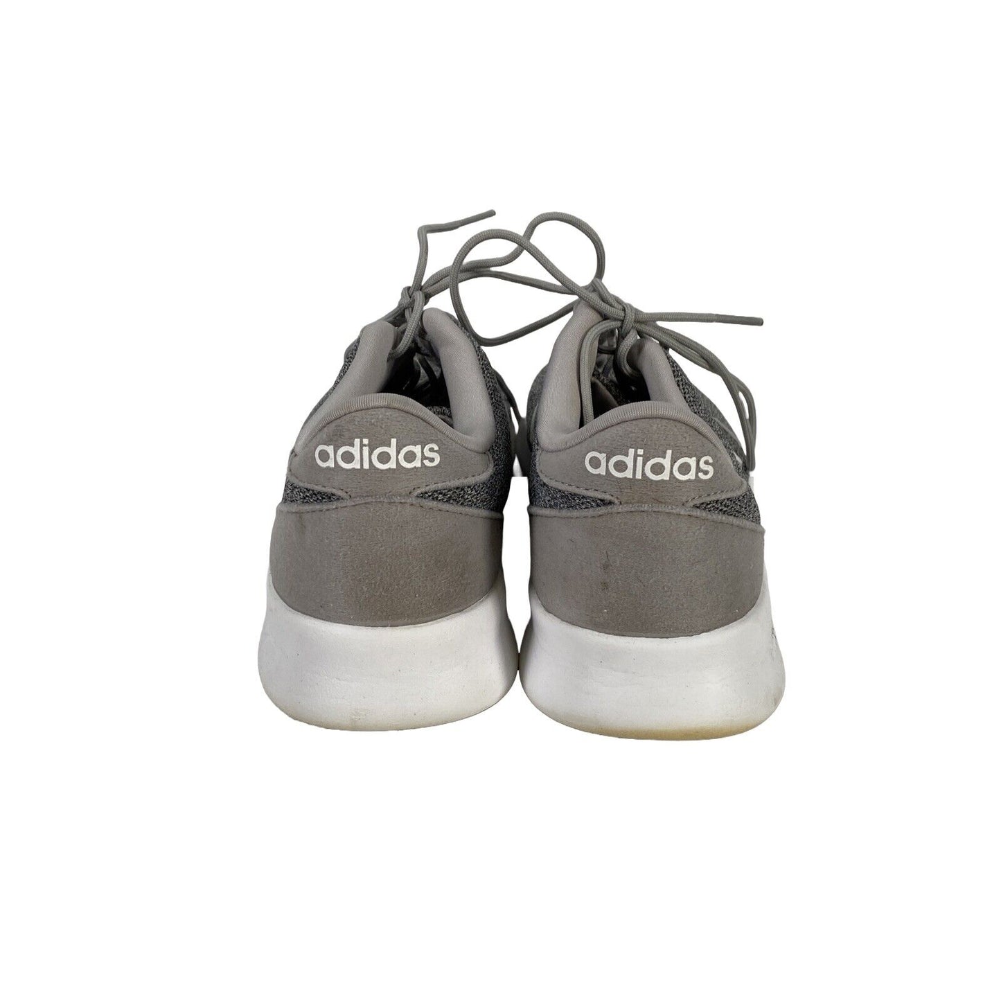 Adidas Women's Gray Cloudfoam QT Racer Athletic Shoes FX3427 - 9