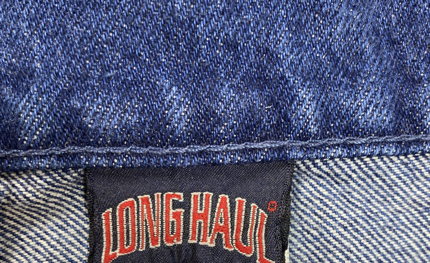 Long Haul Men's Medium Wash Denim Shorts - 42