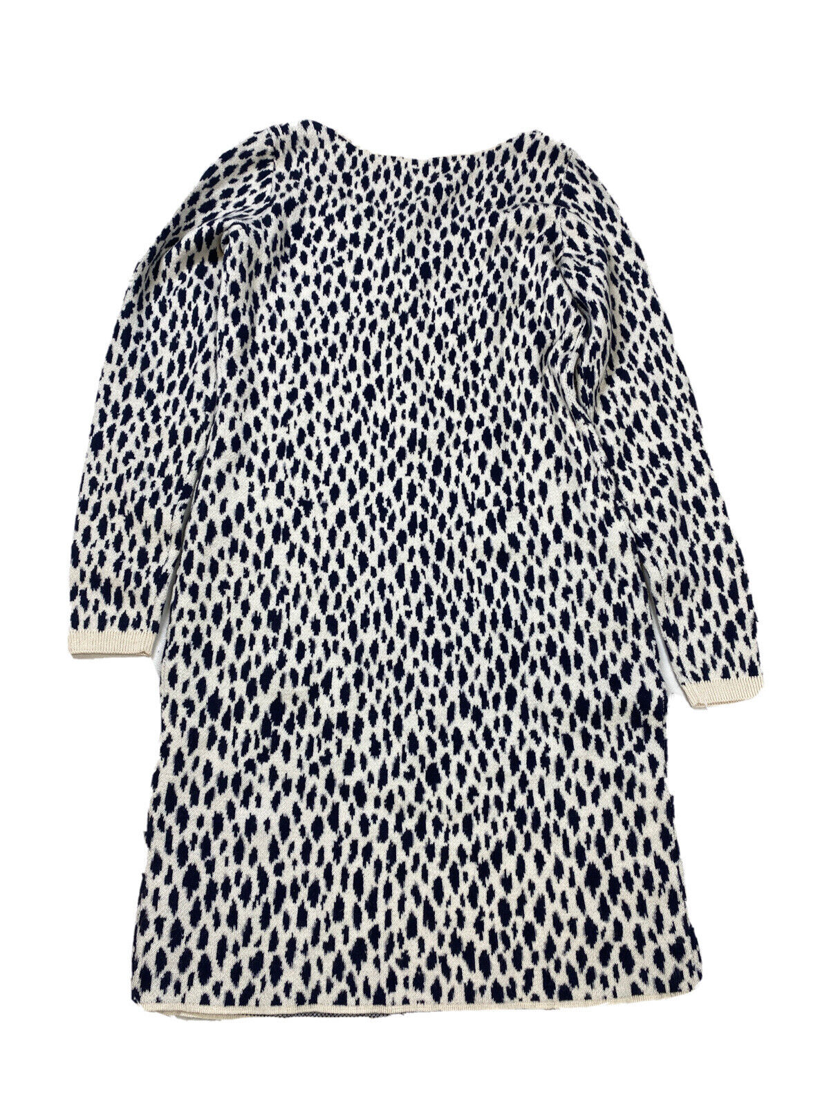 NEW Ann Taylor Women's Black/White Cheetah Club Sweater Dress - XXS