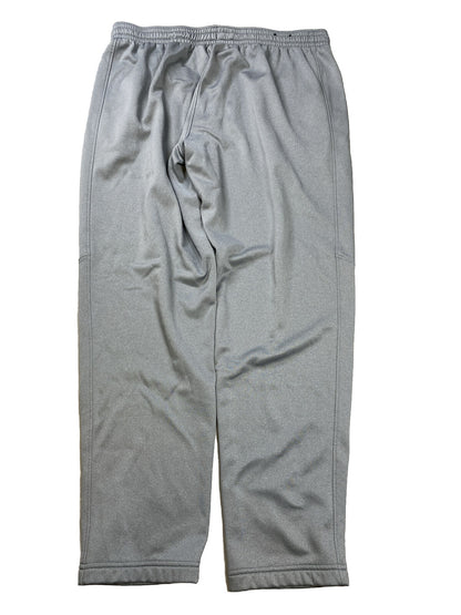 Under Armour Pantalones de chándal cónicos ColdGear grises para hombre - XL