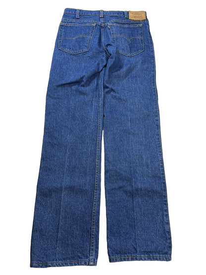 Levis Men's Medium Wash Straight Leg Denim Jeans - 33X32