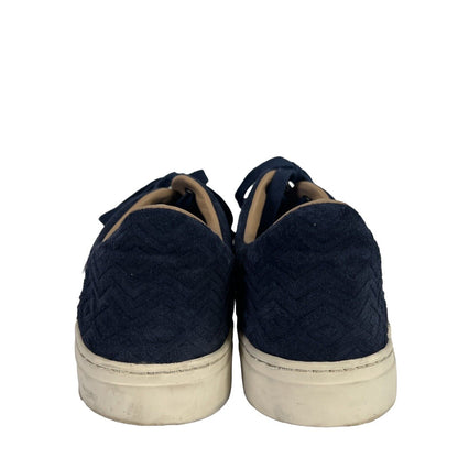 Toms Men's Navy Blue Suede Lenox Sneakers Shoes - 11.5
