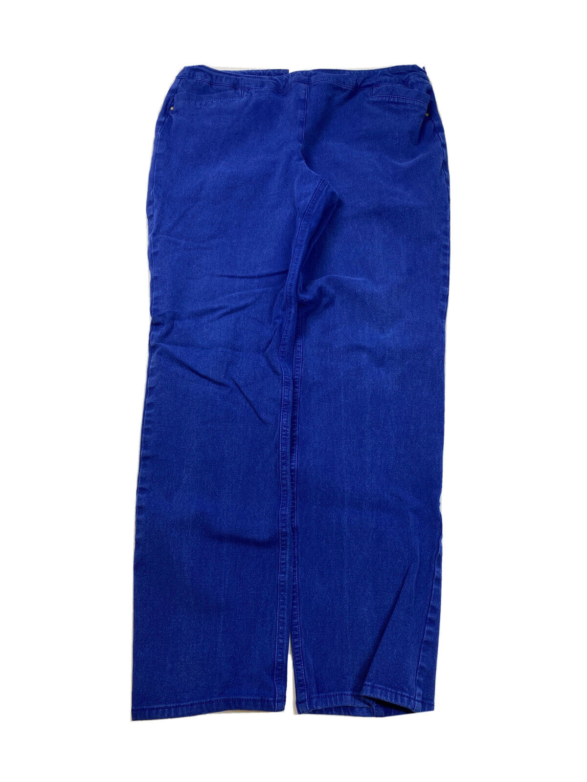 So Slimming by Chico's Women's Blue Pull On Denim Pants - 2 Tall (US 12)