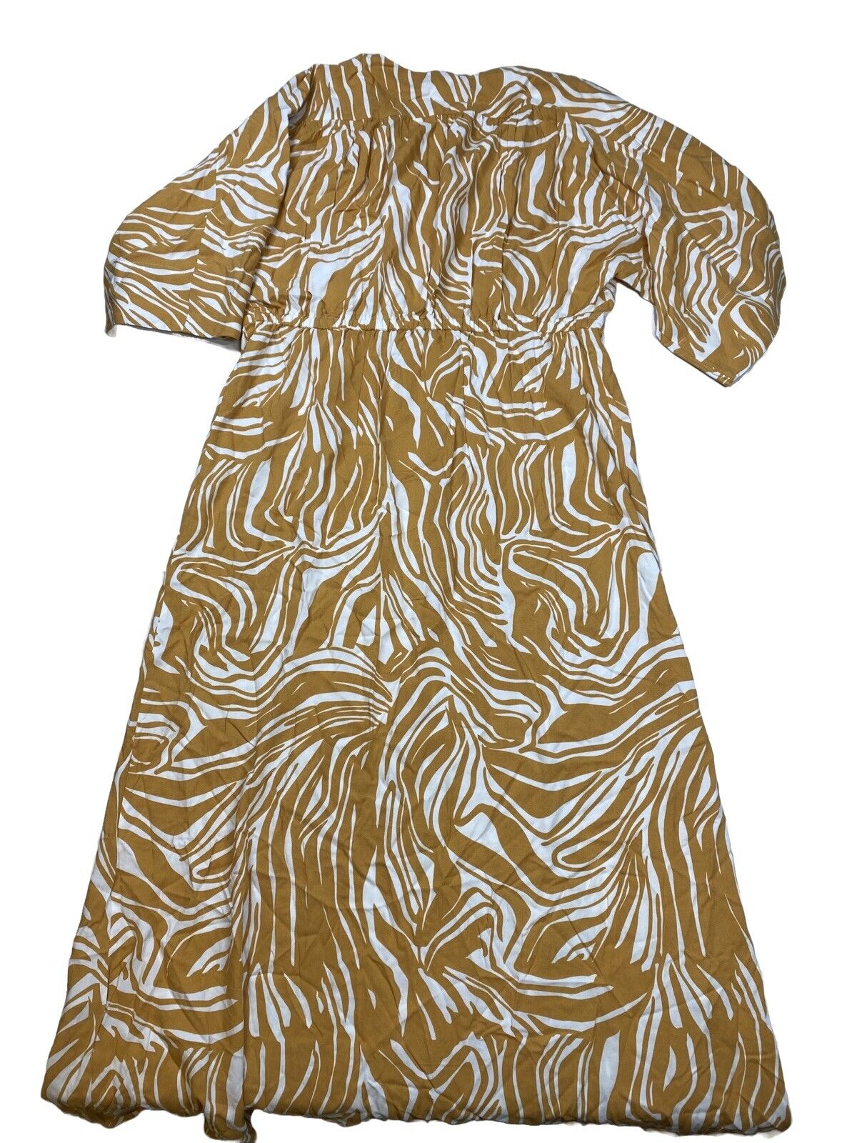 NEW Soft Surroundings Women's Yellow Golden Age Shirt Dress - S (6-8)