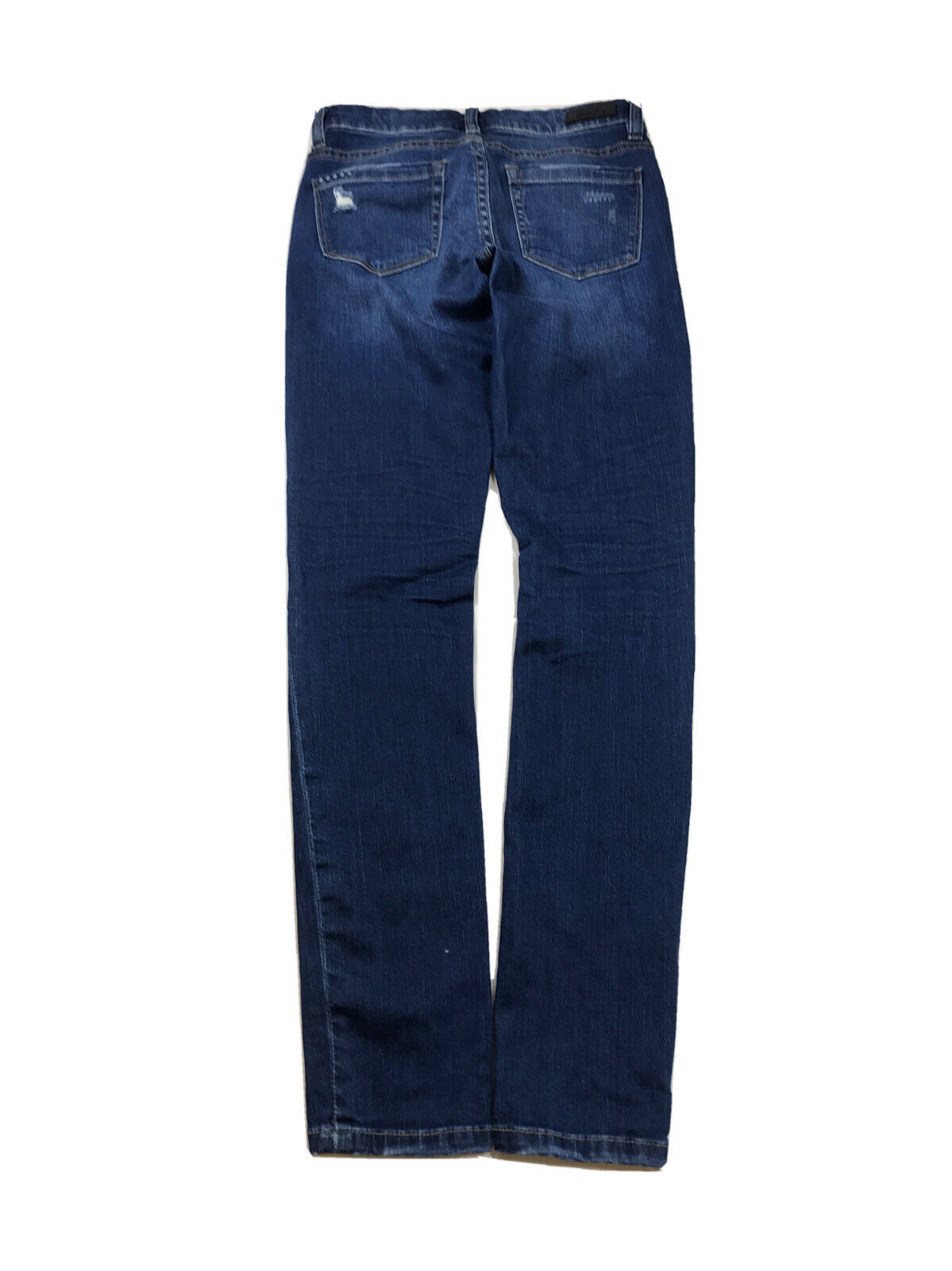 BlankNYC Women's Dark Wash Distressed Skinny Stretch Jeans - 25
