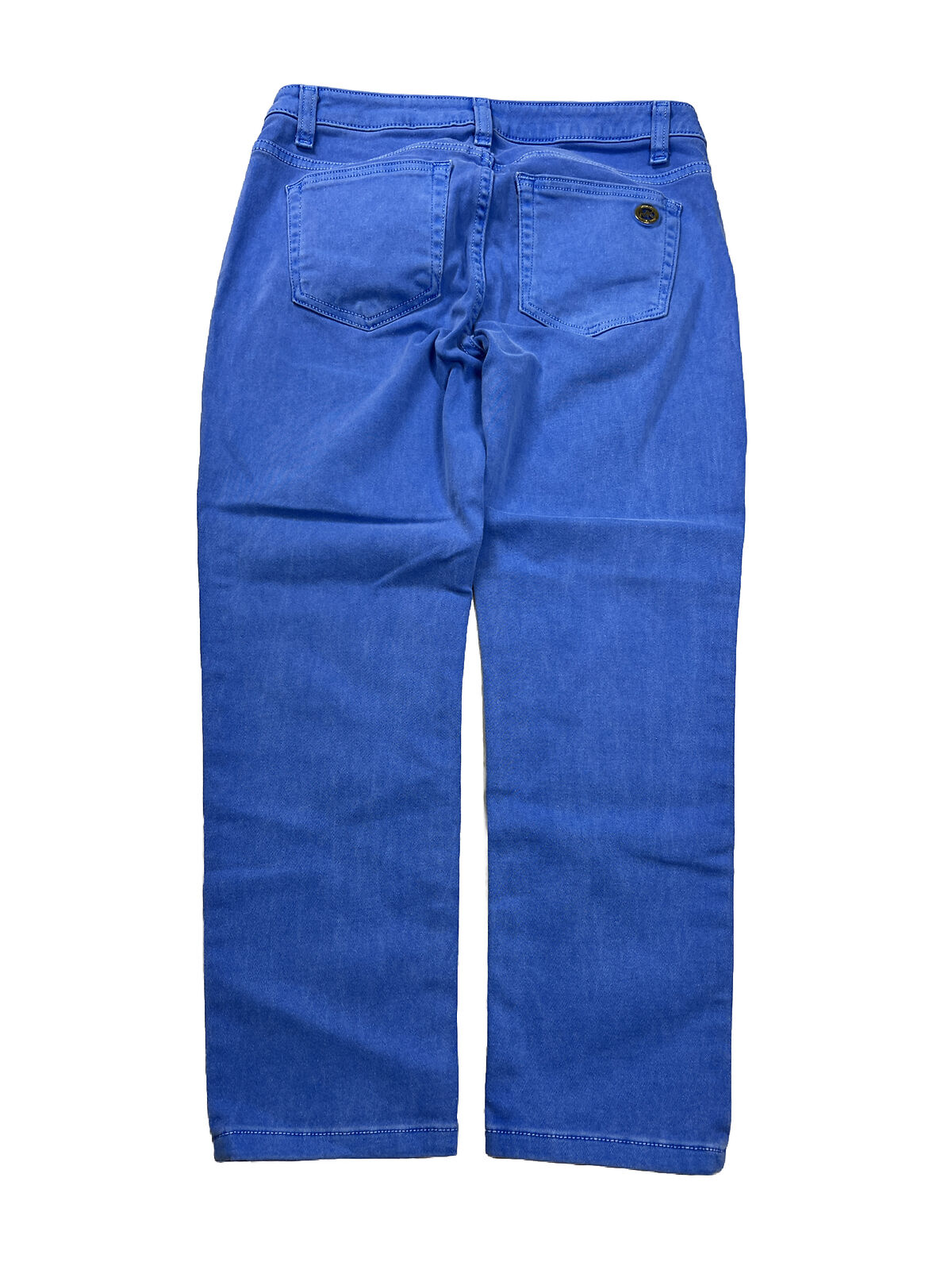 Michael Kors Women's Blue Izzy Cropped Skinny Jeans - 4