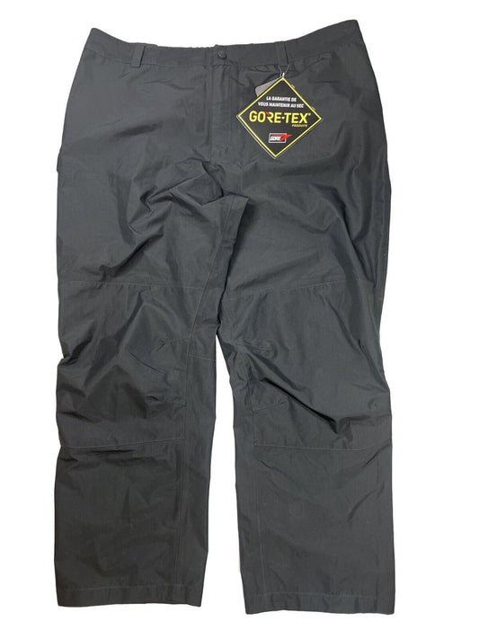 NEW Cabela's Men's Black Waterproof Packable Gore-Tex Pants - 3XL
