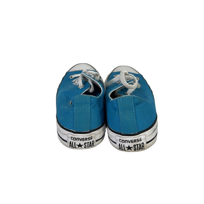 Converse Unisex Blue Lace Up Low Top Casual Sneakers Women's - 9