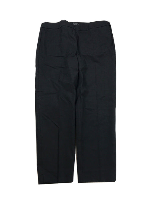 NEW Talbots Women's Black Chatham Crop Dress Pants - 6 Petite