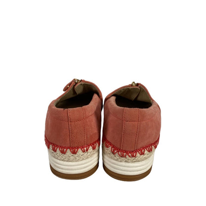Anne Klein Women's Red Suede Jax iFlex Espadrille Sneakers - 6M