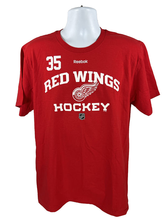 Reebok Camiseta Red Wings #35 Howard para hombre - L