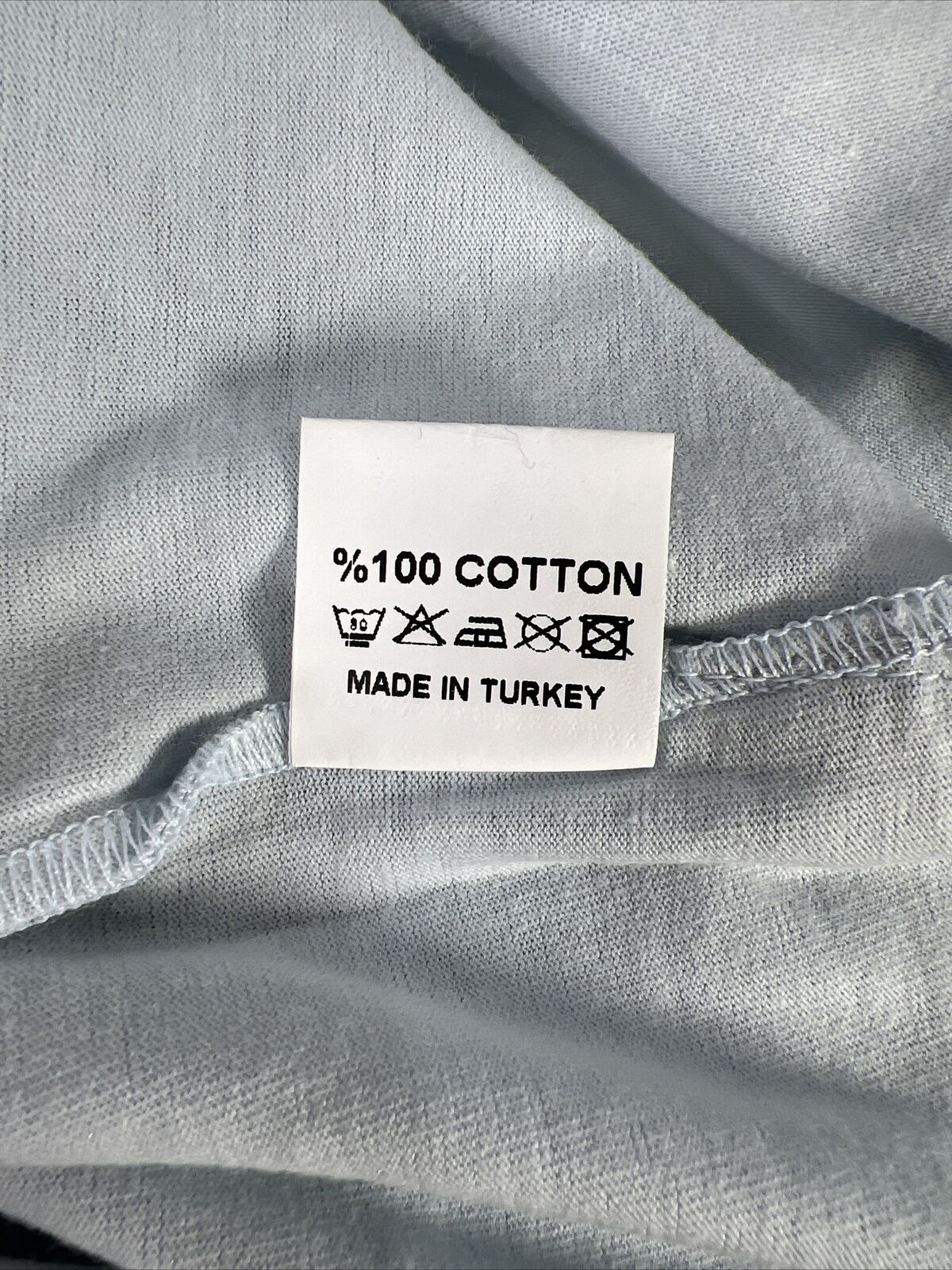 NEW Backer BCR Men's Blue/White Short Sleeve T-Shirt - XL