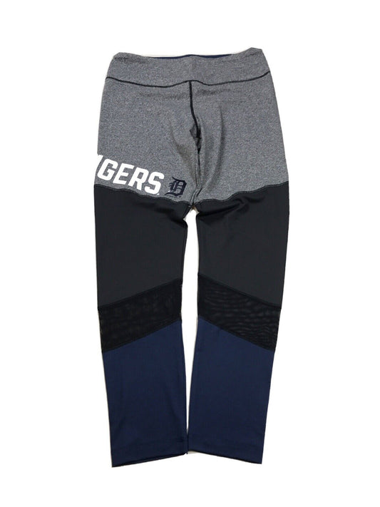 NUEVO G-III 4her de Carl Banks Leggings grises / azules de los Detroit Tigers para mujer - L