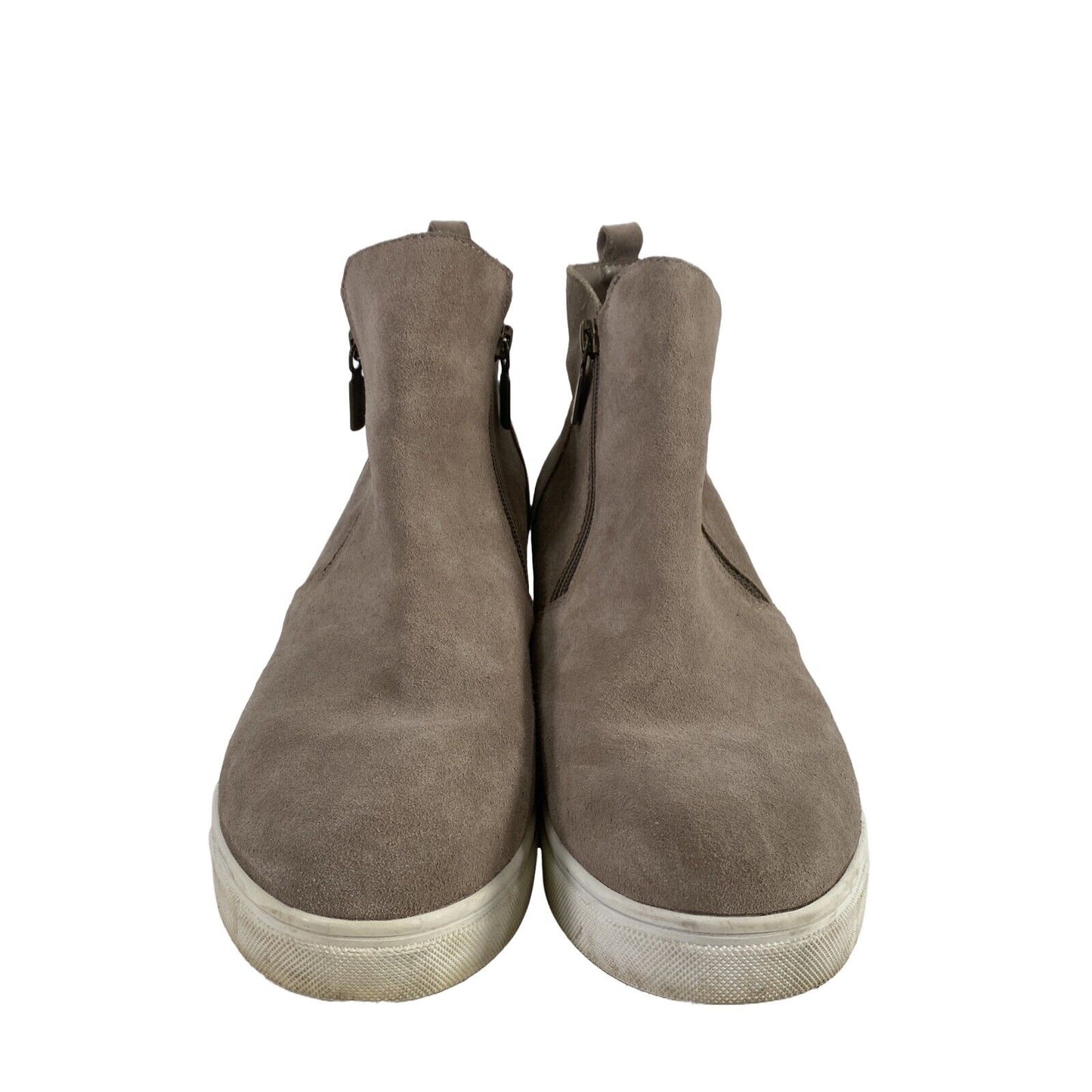 Blondo Women's Gray Suede Empeigne Cuir Waterproof Sneaker Boot - 9.5 M