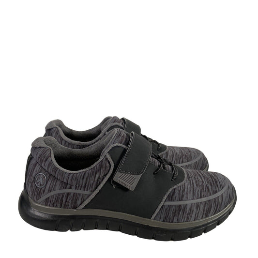 Anodyne Zapatillas deportivas cómodas para mujer en negro/gris - 9,5 M