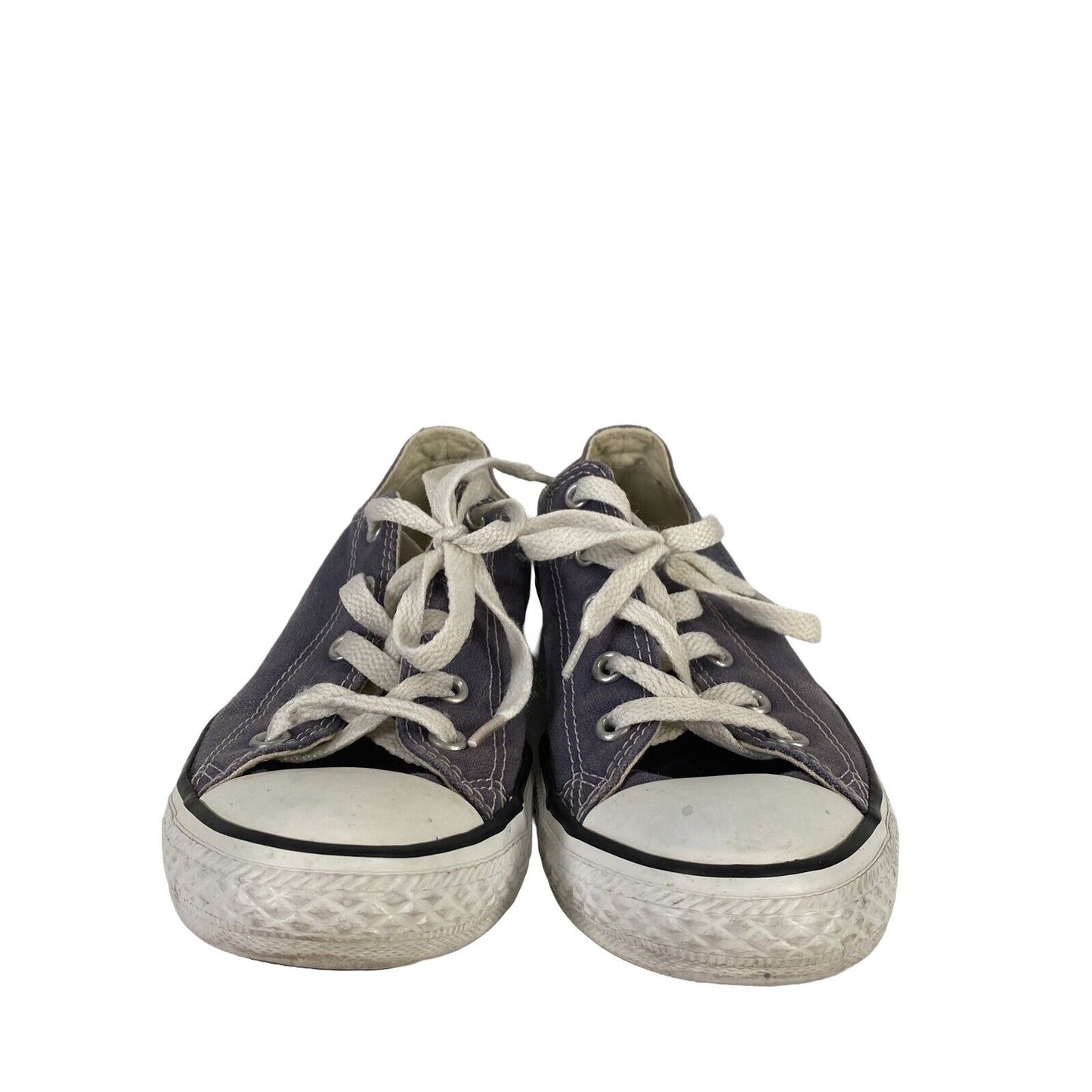 Converse Big Kids Unisex Blue Lace Up Low Top Sneakers Shoes - 3