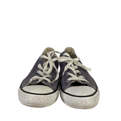 Converse Big Kids Unisex Blue Lace Up Low Top Sneakers Shoes - 3