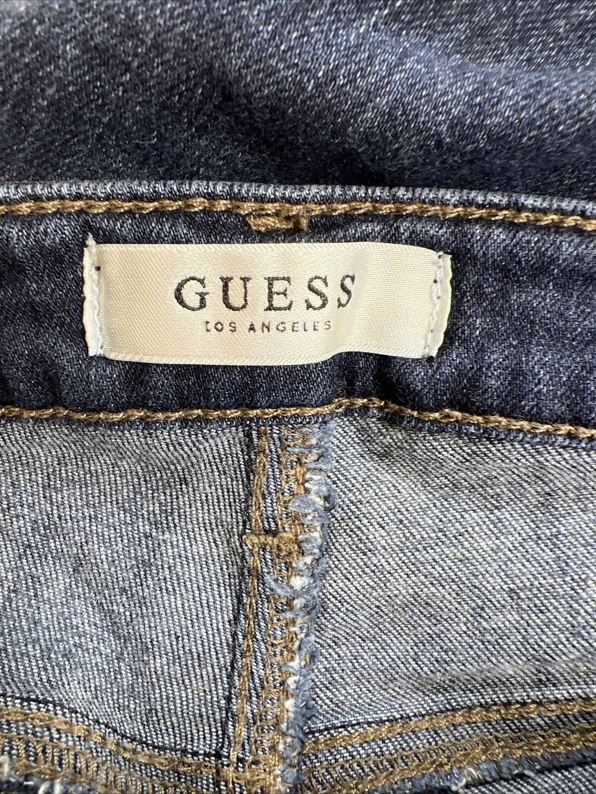Guess Women's Dark Wash Sexy Curve Skinny Jeans - 27