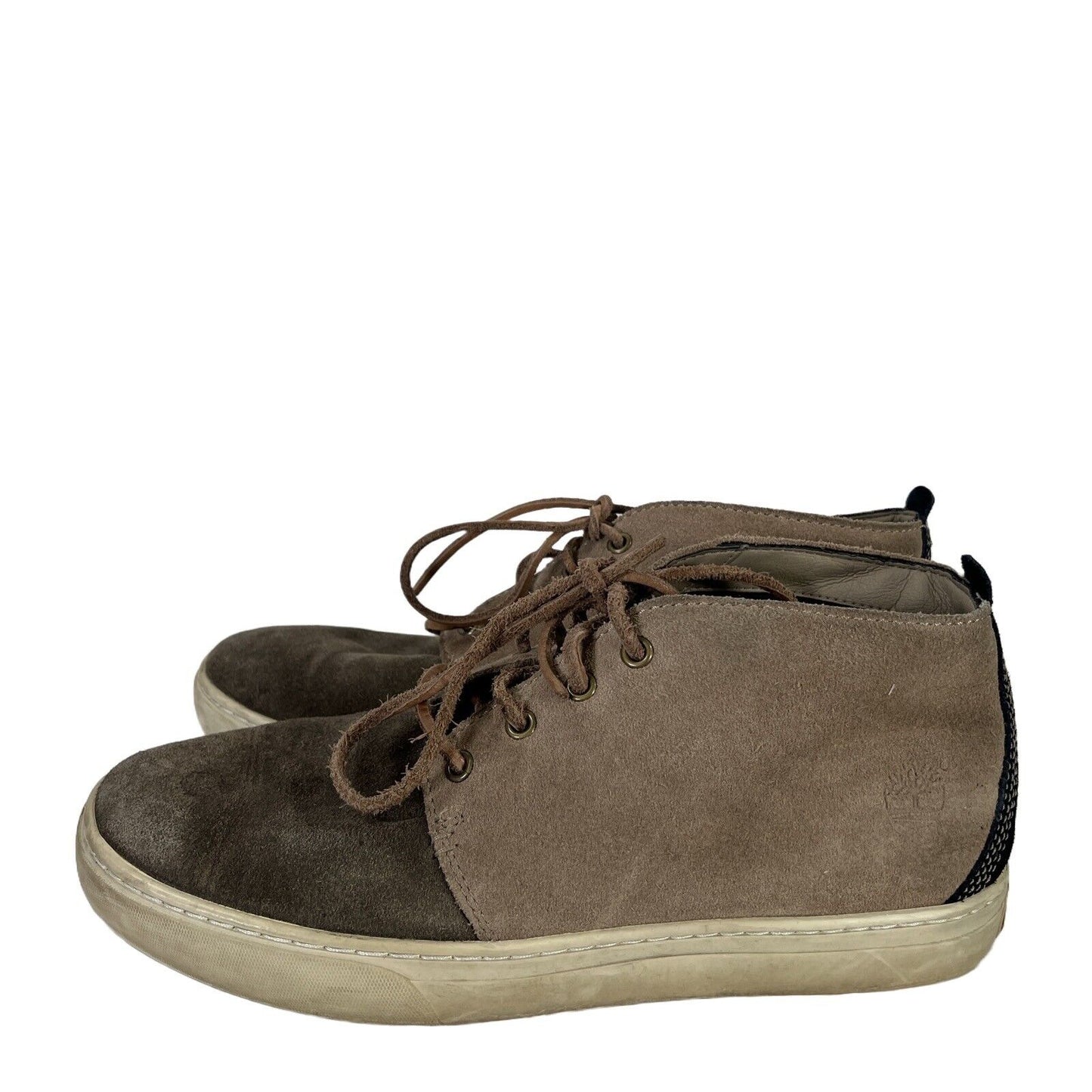 Timberland Men's Gray/Beige Suede Ad 2.0 Cupsole Casual Chukka Boots -9.5