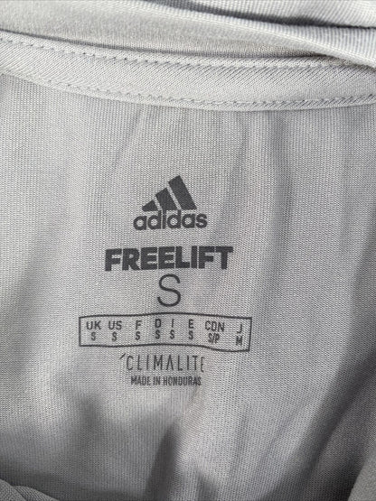 Camiseta deportiva Adidas Freelift de manga larga gris para hombre - S