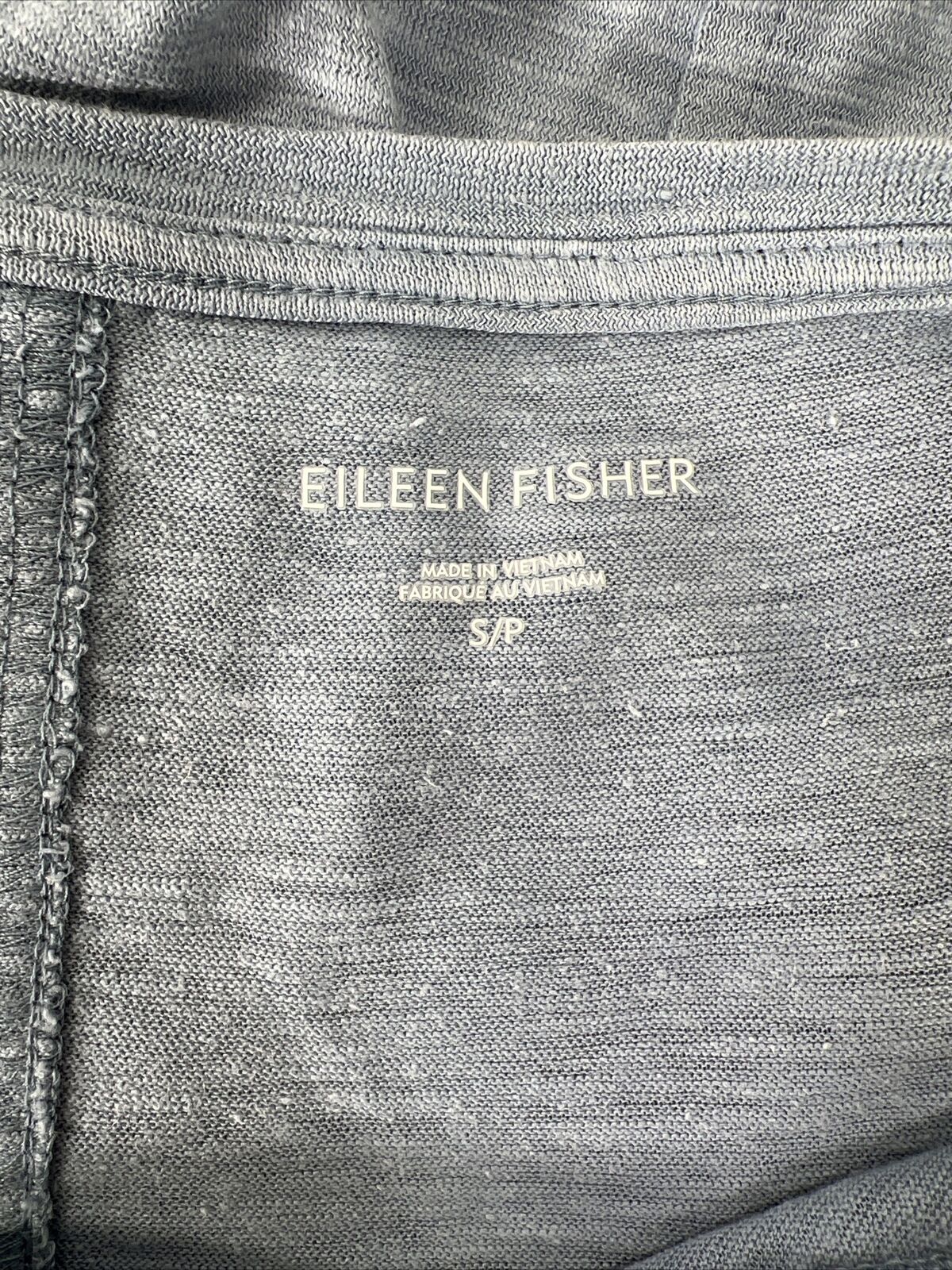Eileen Fisher Women's Blue Short Sleeve T-Shirt - S