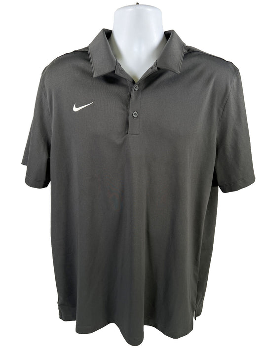 Nike Polo deportivo de manga corta gris para hombre - XL