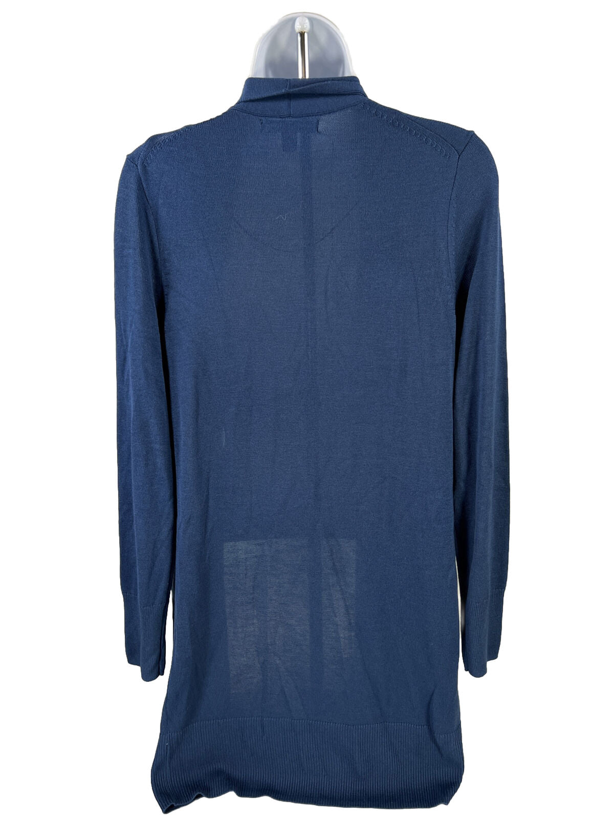 Banana Republic Women's Blue Long Length Cardigan Sweater - XS