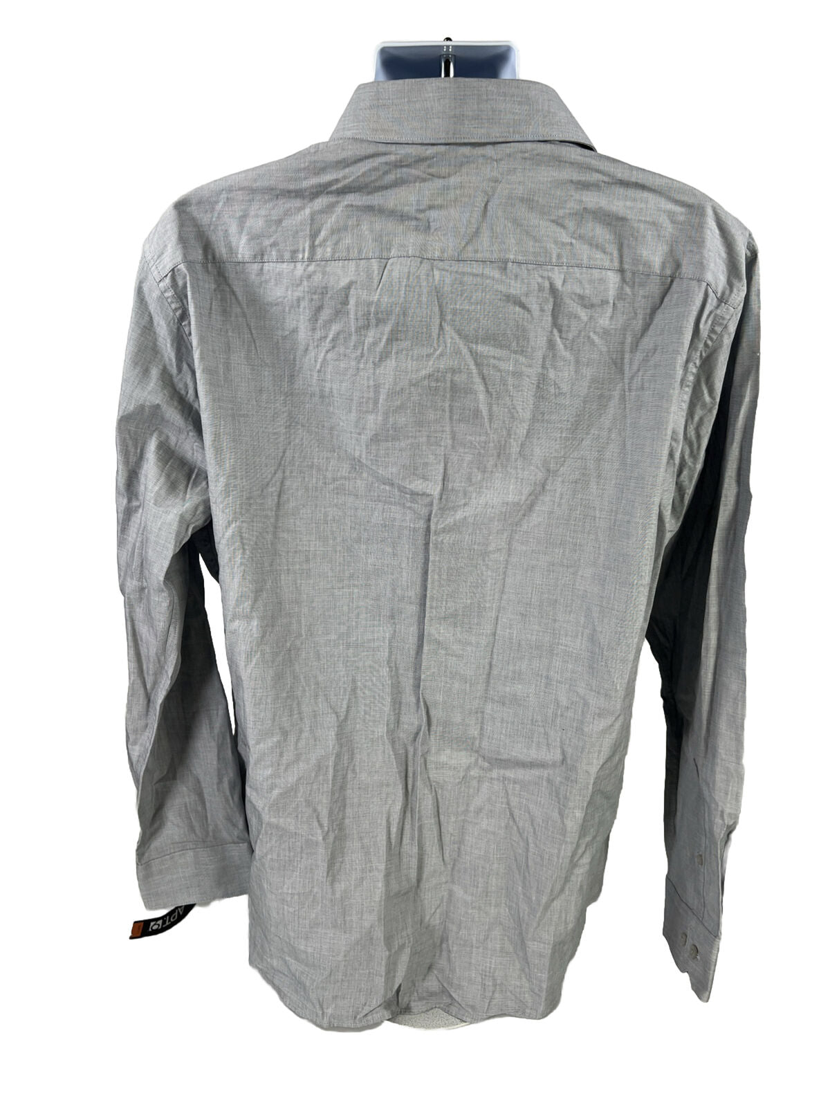 NEW Apt.9 Men's Gray Slim Fit Button Up Casual Shirt - XL